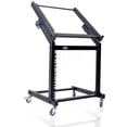 thumbnail image 1 of Support Roulant à Montage sur Rack et Rails de Plateforme de Mélangeur Ajustables par GRIFFIN / Support de Chariot 19U pour Studio de Musique, Cabine, Armoire d'Enregistrement Audio Pro / Équipement de Scène, Étui de Rangement pour Équipement DJ pour Amplificateur, Effets, 1 of 4