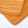 thumbnail image 6 of Yafa Home Fashion Orange Foam Bath Rug Set, 17" X 32" + 20"X 20", Non-Slip (2 Count), 6 of 6