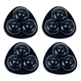 thumbnail image 4 of Polea giratoria adhesiva, sin ruido, para contenedores, cajas de almacenamiento, muebles, negro B, 4 Uds. Likrtyny  Para estrenar, 4 of 4