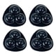thumbnail image 4 of Polea giratoria adhesiva, sin ruido, para contenedores, cajas de almacenamiento, muebles, negro B, 4 Uds. Likrtyny  Para estrenar, 4 of 4