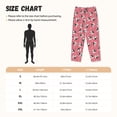 thumbnail image 3 of Fotbe French Bulldog Face Pantalones de Pijama para Mujer, Pantalones de Dormir, Pantalones Pj con Cordón y Bolsillos-XX-Large, 3 of 6