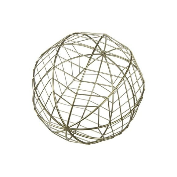 Urban Trends Collection 36195 Décor Rond en Métal Dyson Orb Métallique - Grand