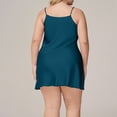 thumbnail image 4 of ShiShine Plus Size Chemise Nightgown for Women Spaghetti Strap V Neck Slip Dress Loungewear Sleepwear for Nightwear, 4 of 7