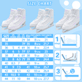 thumbnail image 2 of JZY Air Cushion Figure Skates for Women & Youth,Soft Recreational Skates for Beginners,Girls & Boys, 2 of 7