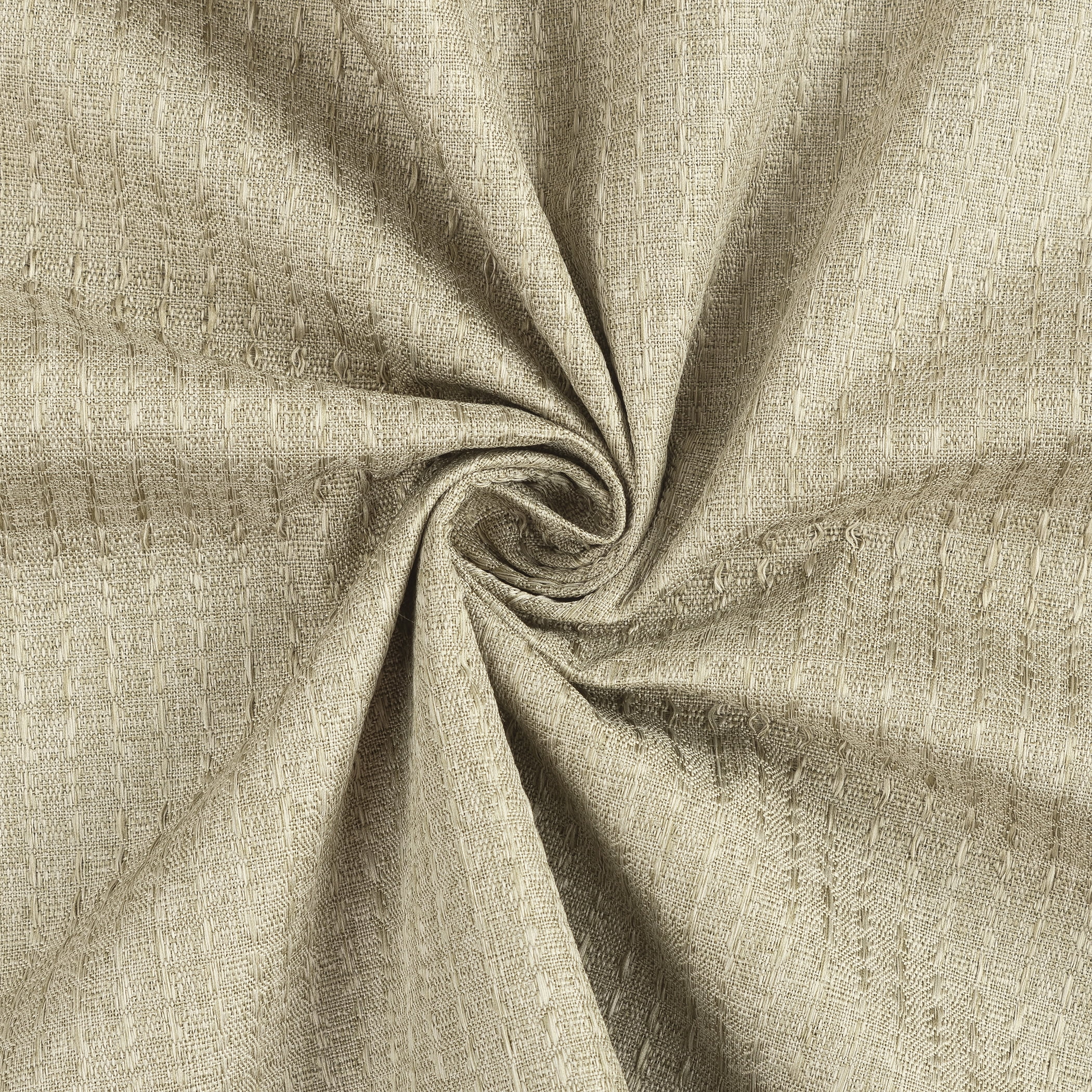 Sun Zero Vance 2-Piece Magnetic Closure 100% Blackout Back Tab Curtain Panel Pair, 37"x84", Taupe