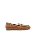 thumbnail image 2 of Mocasines sin cordones para mujer DREAM PAIRS marrón talla 9 ligeros, 2 of 9