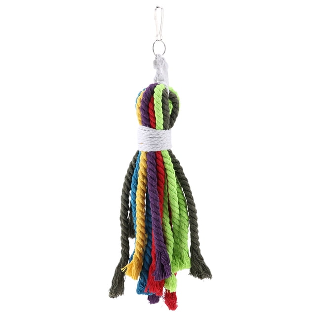Juguete para loros, mascotas, pájaros, multicolor, juguete para masticar loros, juguete para pájaros, fiabilidad excepcional