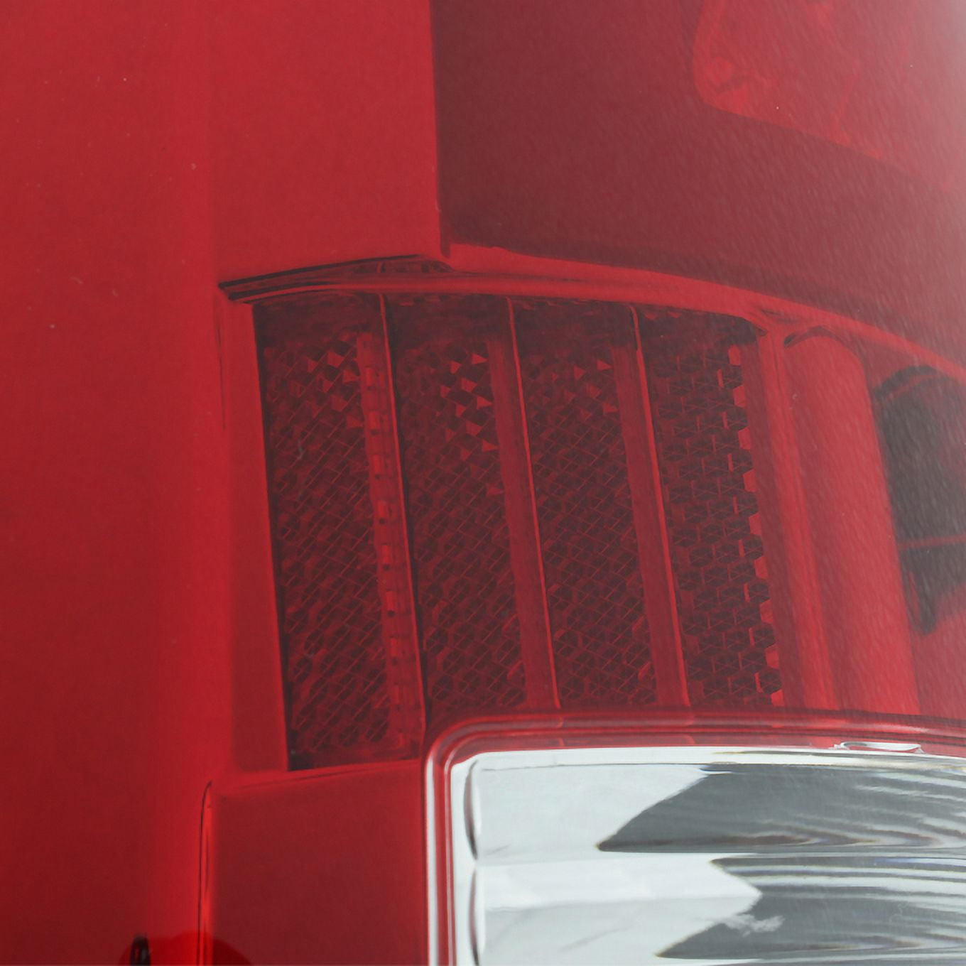 AKKON - For 2009-2018 Dodge Ram 1500 10-18 2500 3500 Red LED Tube Tail Lights Lamps Pair Housing Set