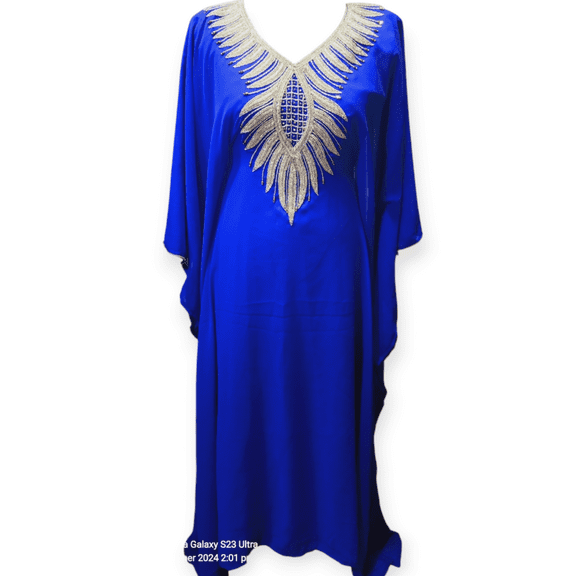 Classy Beaded caftan Farasha dress