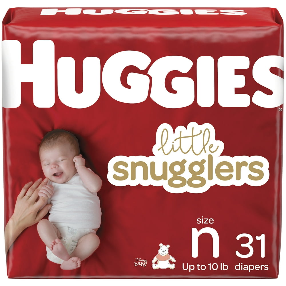Huggies Little Snugglers Baby Diapers, Size Newborn, 31 Ct Walmart