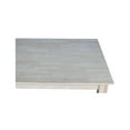 thumbnail image 6 of International Concepts Unfinished 42" Solid Dining Table with Shaker Legs, 6 of 10