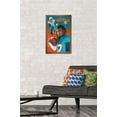 thumbnail image 2 of NFL Miami Dolphins - Jaylen Waddle 21 Wall Poster, 14.725" x 22.375", Framed, 2 of 3