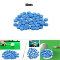 thumbnail image 3 of Billiard Pool Cue Tips, 50PCS Leather  Elasticity 9mm 10mm 13mm Pool Stick Tips  Friction Prevent Skidding Pool Stick Replacement Tips with Storage Box, 3 of 7