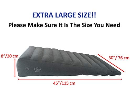 wide wedge pillow
