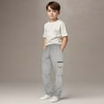 thumbnail image 5 of Sentuca Boys Sweatpants with Pockets Casual Sports Workout Pants Elastic Waist Cargo Sweatpants Open Bottom for Kids Clothes, 5 of 5
