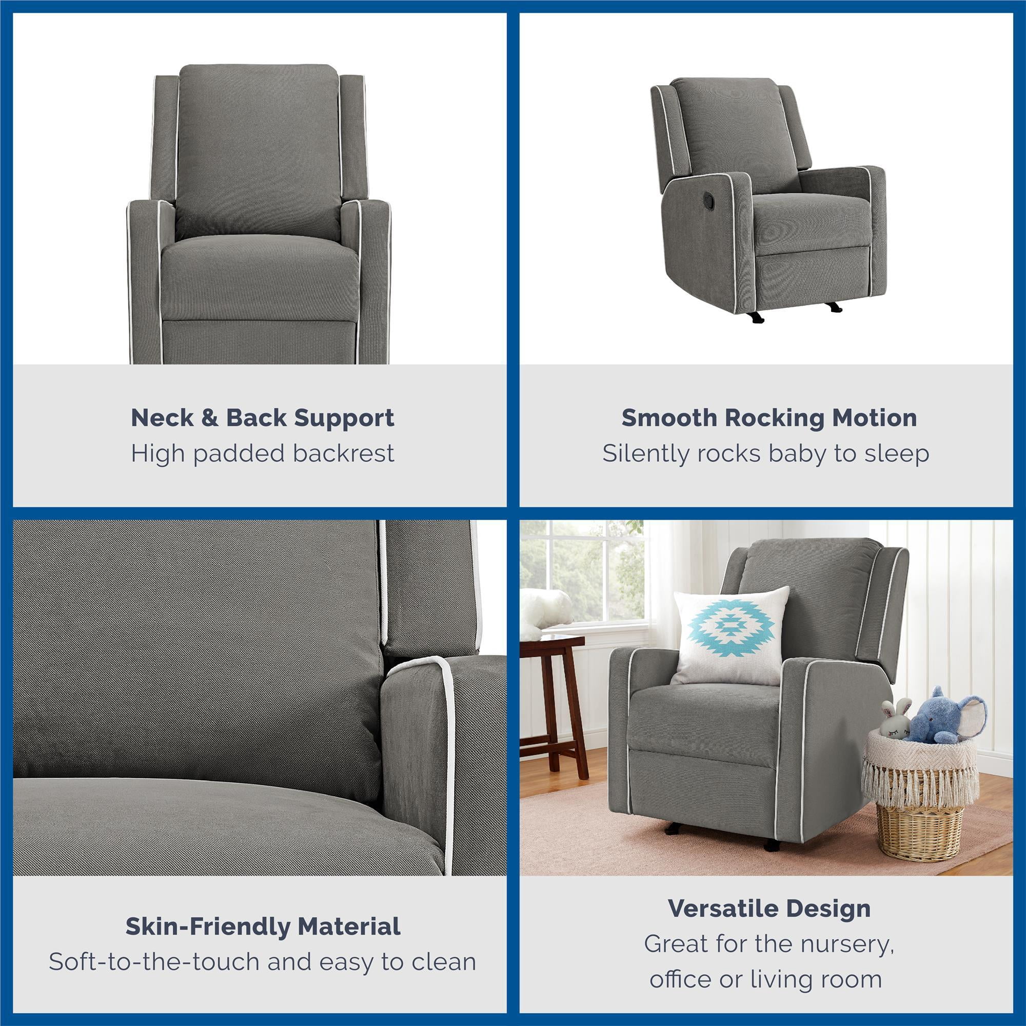 Baby Relax Robyn Nursery Glider Recliner Chair