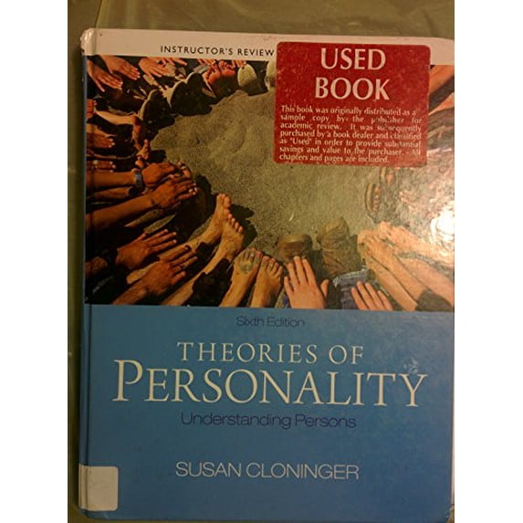 Pre-Owned Theories of Personality: Understanding Persons (6th Edition), 9780205256242, 0205256244, Hardcover, 6 edition