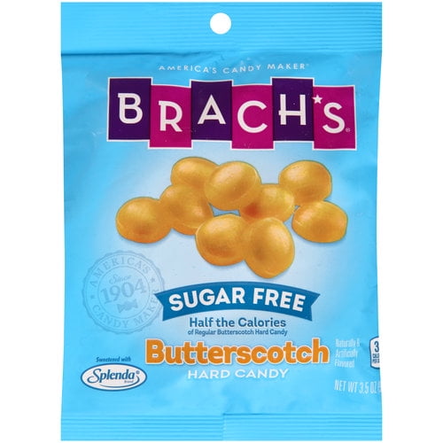 Brach's SugarFree Butterscotch Hard Candy, 3.5 Oz.