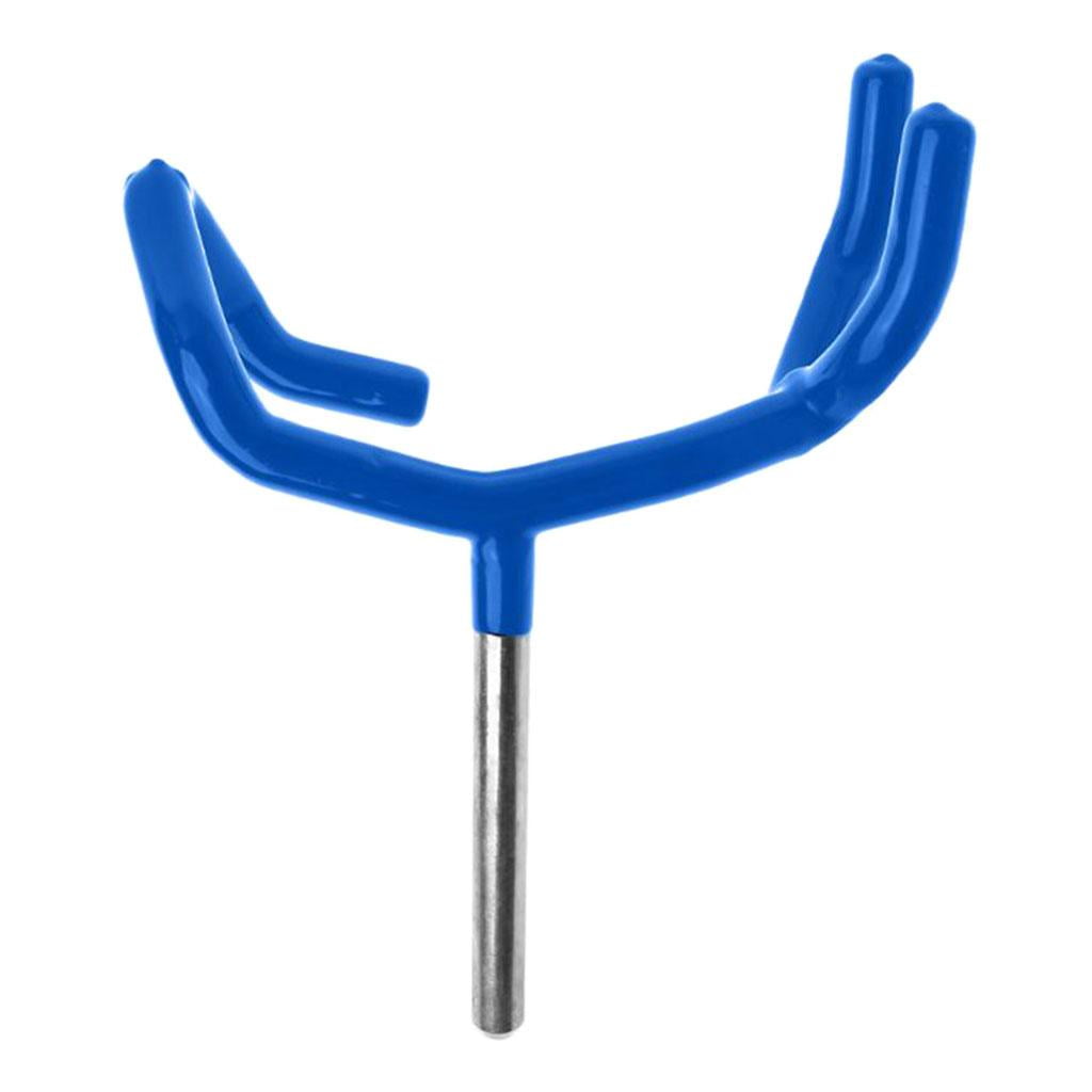 Microphone Yoke Pole Holder Stand Cradle Metal 3 inch Mic for Radio