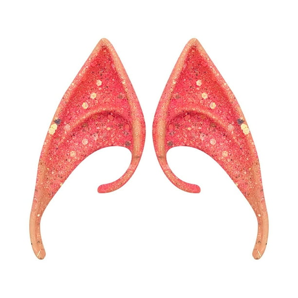 Decoraciones de Halloween, adornos de Halloween, regalos de Halloween Orejas de Halloween Accesorios de COSPLAY Orejas de fiesta Orejas puntiagudas de ciudad (10 cm) una oreja