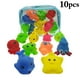 thumbnail image 2 of Juguete de baño para bebé flotante, juguete de ducha de plástico para baño de animales, 10 Uds., con bolsa, 2 of 8