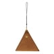 thumbnail image 1 of Cartera de cuero PU para colgar en el cuello con correa larga Marrón, 1 of 9