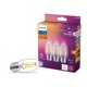 thumbnail image 1 of Bombilla LED Philips, transparente, no regulable, B11, 3,3 W = 40 W, 1 of 1