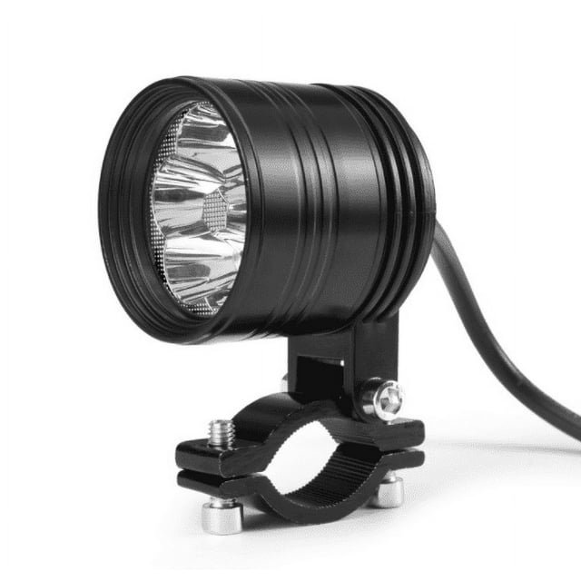 Faros LED auxiliares para motocicleta, faros delanteros adicionales para motocicleta, proyector de luz antiniebla de 12 V para camión, motocicleta, quad, scooter.