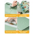thumbnail image 3 of NiHome Durable Pin Trading Book & Carrying Case, 4 Page PU Pin Display Book for Collectors, Waterproof, Portable Travel Display (Pins Not Included), 3 of 7
