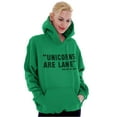 thumbnail image 5 of Unicorns Are Lame Said Nobody Ever Hoodie Sweatshirt Women Brisco Brands S, 5 of 6