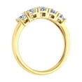 thumbnail image 2 of 1 Carat 5-Stone Diamond Wedding Band Ring in 14K Yellow Gold (Ring Size 8.5) - IGI Certified, 2 of 6