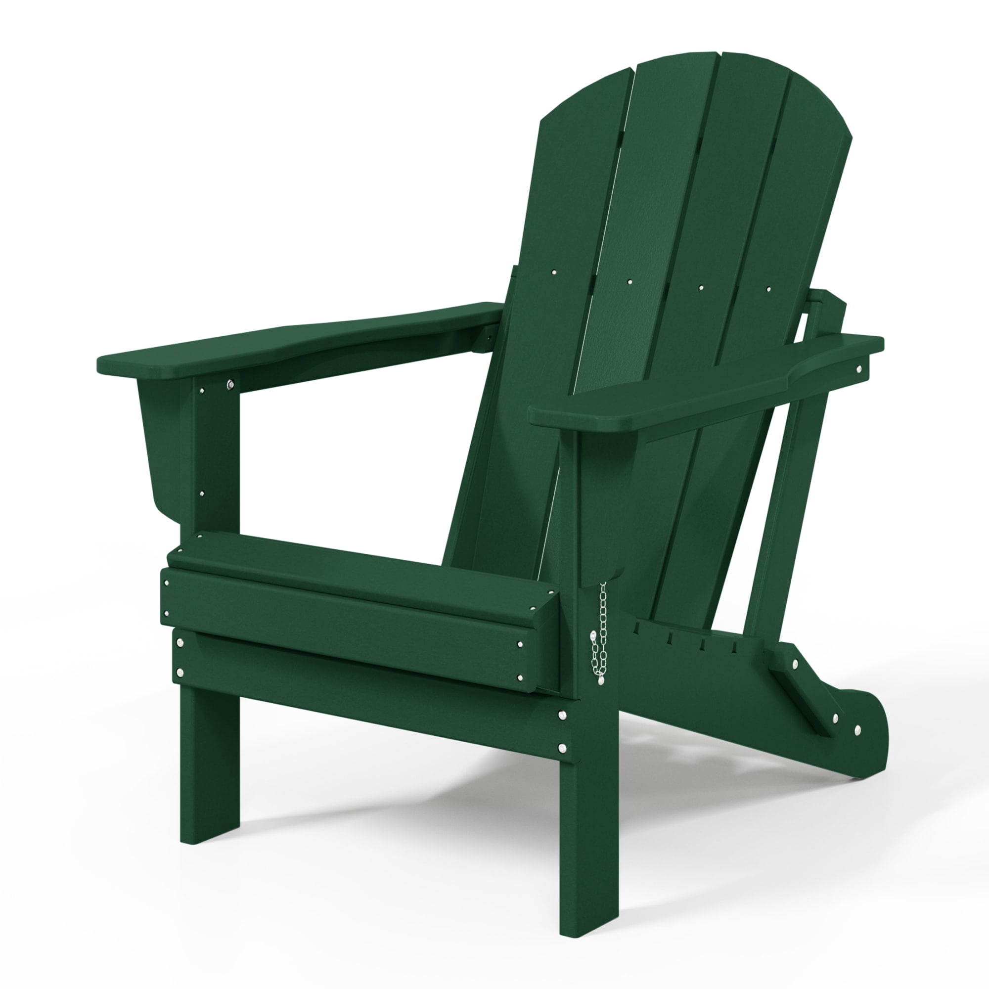 dark green plastic patio chairs