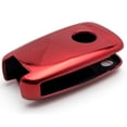 thumbnail image 4 of Xotic Tech Red Soft TPU Full Protection Remote Key Fob Case Cover for Chevrolet Cruze Malibu 4-button Flip Key, 4 of 7