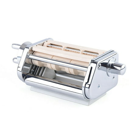 

TFCFL Stainless Steel Ravioli Maker Attachment Kitchen Aid Tool For Stand Mixer Silver