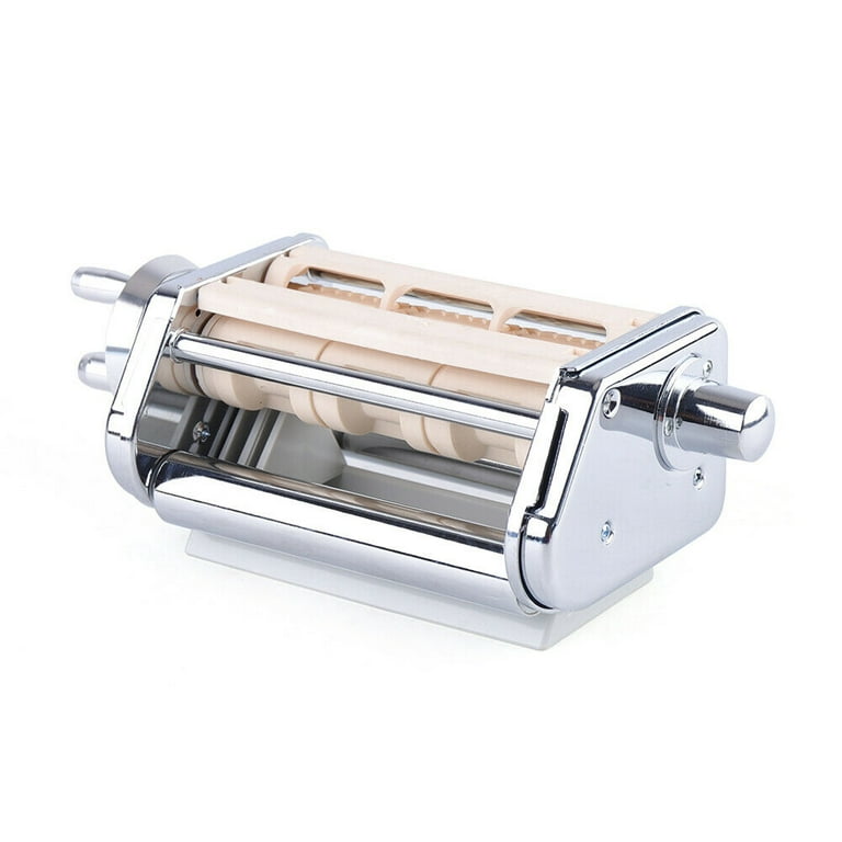 TFCFL Stainless Steel Ravioli Maker Attachment Kitchen Aid Tool For Stand  Mixer Silver 