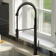thumbnail image 2 of Karran Usa KKF220MB Bluffton 1.8 GPM Single Hole Kitchen Faucet - Black, 2 of 5