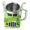 Light Green, variant on WINDLAND Truck Shape Coffee Mug Resin Water Cup 12oz for Home Decoration and Gift for Truck Enthusiasts Truck Mug