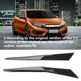 thumbnail image 1 of Rear Tail Light Cover Decoration Frame,4Pcs Carbon Fiber Style Decoration Frame For Honda Civic Rear Tail Light Cover Decoration Frame For Honda Civic Striking Appearance, 1 of 7