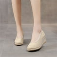 thumbnail image 1 of Espadrilles à Plateforme pour Femmes Sandales Compensées Bout Pointu Fermé Confortables Chaussures à Talons Hauts pour Femmes Filles, 1 of 5