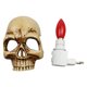 thumbnail image 1 of Lámpara calavera Hugtrwg Enchufable Decoración Halloween Pared, 1 of 9