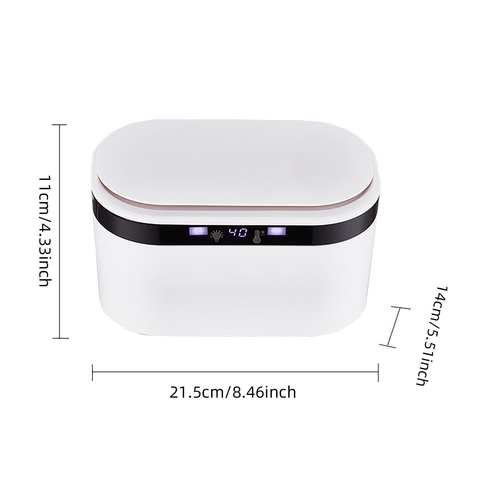 Baby Wipes Warmer USB Powered Constant Temperature Heated Dispenser With Soft Night Light For Delicate Skin Care