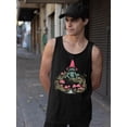 thumbnail image 2 of Frog And Mushroom Graphic Shirt Tank Top Men's, 2 of 3