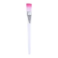thumbnail image 1 of Facial Brush Simple Comfortable Applicator Tool Practical Girl Tools Makeup Accessories with Plastic Handle for Home Salon Using White+Pink, 1 of 8