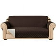 thumbnail image 1 of CHOK 2024 1-Piece Reversible Sofa Cover Quilted Slipcover (Sofa  Gray), 1 of 6