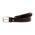 thumbnail image 2 of 37-38  Affilare Men's Genuine Italian Leather Dress Belt  35mm Brown 12CFTD22BR, 2 of 5