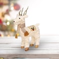 thumbnail image 4 of Simulation Christmas Reindeer, Stuffed Animal Cuddly Decorative Longhair Deer Doll Plush Elk for Office Decor Festivals Gifts Holidays , StyleD StyleE, 4 of 7