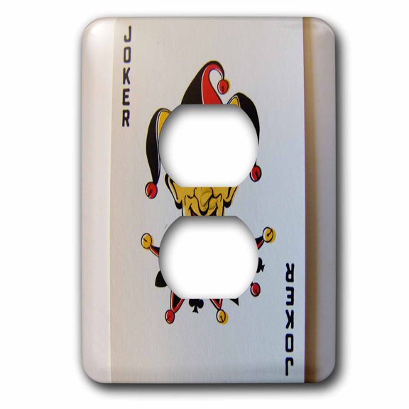3dRose, The Joker, 2 plug outlet cover