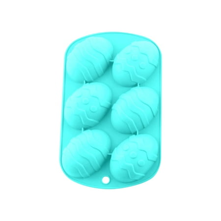 

Mackneog Silicone DIY Dinosaur Eggs Chocolate Kitchen Baking Tools Cake Mould Aquamarine One Size