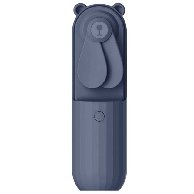 Mini ventilador USB portátil de 2500 mAh, pequeño, azul Xemadio 220164-2