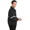 thumbnail image 3 of Port Authority Men's Challenger Jacket with Reflective Taping. J754R, 3 of 6